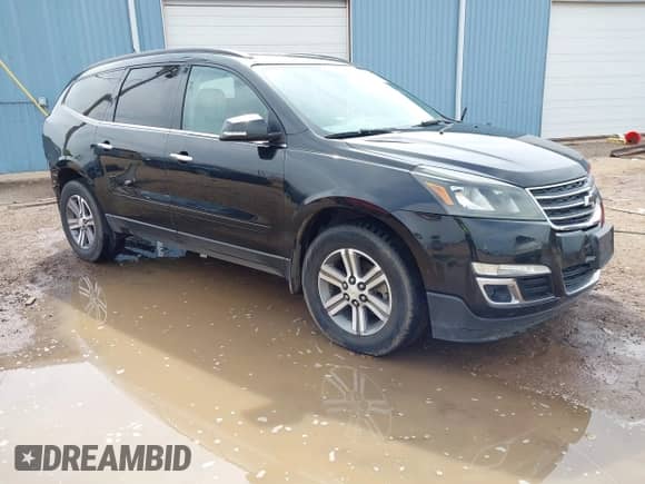 2015 Chevrolet Traverse LT z VIN 1GNKVHKDXFJ112775, wystawiony jako IAAI lot #43396691 z przebiegiem Nie podano mil oraz . Historia ofert i sprzedaży dostępna na DreamBid. Obrazek 1.