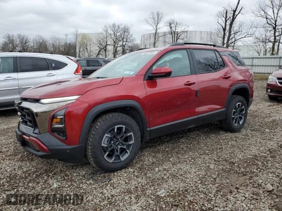 2025 Chevrolet Equinox AWD ACTIV с VIN 3GNAXSEG7SL129500, выставлен на аукционе Copart как лот 50557025 с пробегом 374 миль миль и Списание • Salvage title. История ставок и продаж доступна на DreamBid. Изображение 1.