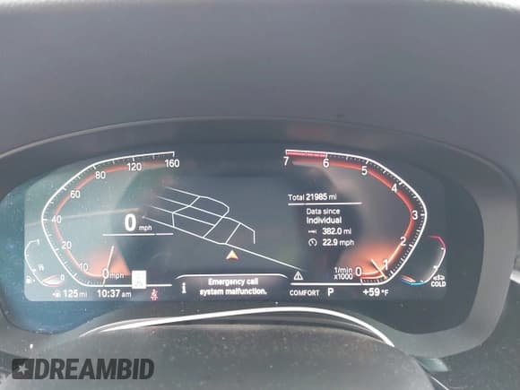 ✅ 2021 BMW 5 Series 530i xDrive • VIN: WBA13BJ08MCF06170 • Lot: 42227277. Listed on IAAI with 21,985 mi. Free auction sales archive from the USA and detailed vehicle history report at DreamBid. Image 7.