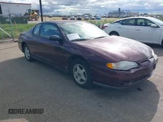 ✅ 2003 Chevrolet Monte Carlo LS • VIN: 2G1WW12E839357713 • Lot: 43165536. Listed on IAAI with 134,090 mi. Free auction sales archive from the USA and detailed vehicle history report at DreamBid. Image 1.