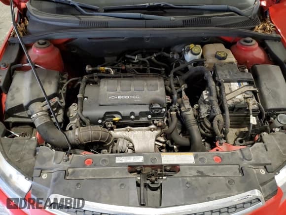 ✅ 2014 Chevrolet Cruze 1LT • VIN: 1G1PC5SB5E7408311 • Lot: 91080165. Listed on Copart with 80,170 mi. Free auction sales archive from the USA and detailed vehicle history report at DreamBid. Image 11.