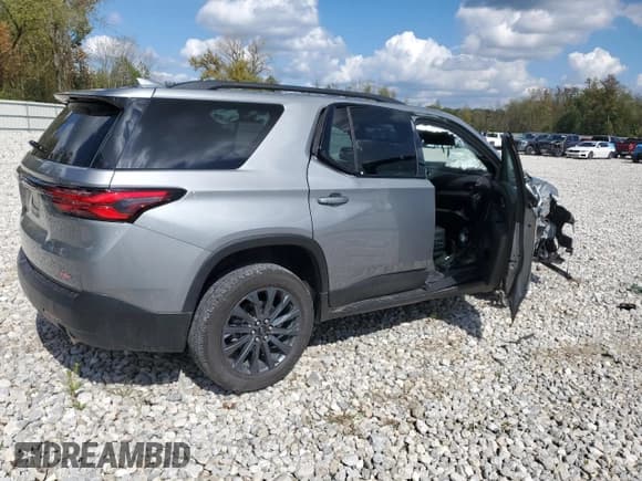 ✅ 2023 Chevrolet Traverse RS • VIN: 1GNERJKW4PJ259086 • Lot: 84240565. Listed on Copart with 30,489 mi. Free auction sales archive from the USA and detailed vehicle history report at DreamBid. Image 3.