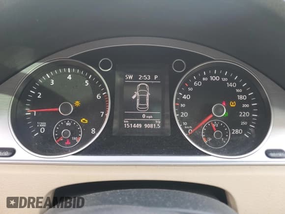 ✅ 2015 Volkswagen CC Sport • VIN: WVWBN7AN2FE827166 • Lot: 92845545. Wystawiony na Copart z przebiegiem 151 449 mil. Bezpłatny archiwum sprzedaży aukcyjnych z USA i szczegółowy raport historii pojazdu na DreamBid. Zdjęcie 9.