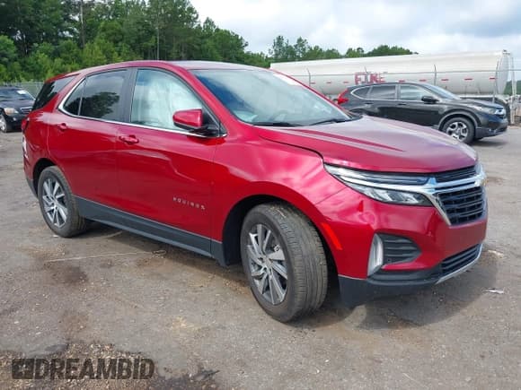 ✅ 2023 Chevrolet Equinox LT • VIN: 3GNAXKEG9PS135747 • Lot: 42727610. Listed on IAAI with 25,280 mi. Free auction sales archive from the USA and detailed vehicle history report at DreamBid. Image 1.