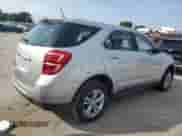 2017 Chevrolet Equinox LS with VIN 2GNALBEK8H1585239, listed as a Copart auction lot 66941465 with 118,300 mi miles and Clean title. Bid and sale history available at DreamBid. Image 3.