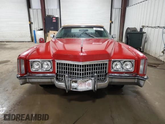 ✅ 1972 Cadillac Eldorado • VIN: 6L67S2Q401639 • Lot: 58041034. Listed on Copart with 24,294 mi. Free auction sales archive from the USA and detailed vehicle history report at DreamBid. Image 5.