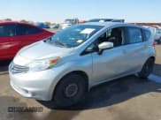 ✅ 2015 Nissan Note S • VIN: 3N1CE2CPXFL391417 • Lot: 41465498. Listed on IAAI with 101,573 mi. Free auction sales archive from the USA and detailed vehicle history report at DreamBid. Image 2.