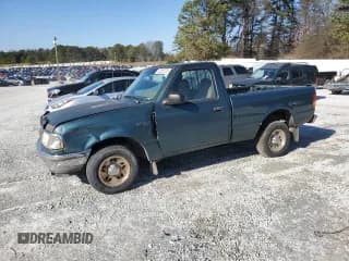✅ 1997 Ford Ranger XLT • VIN: 1FTCR10X9VUD15594 • Lot: 43583735. Listed on Copart with 319,654 mi. Free auction sales archive from the USA and detailed vehicle history report at DreamBid. Image 1.
