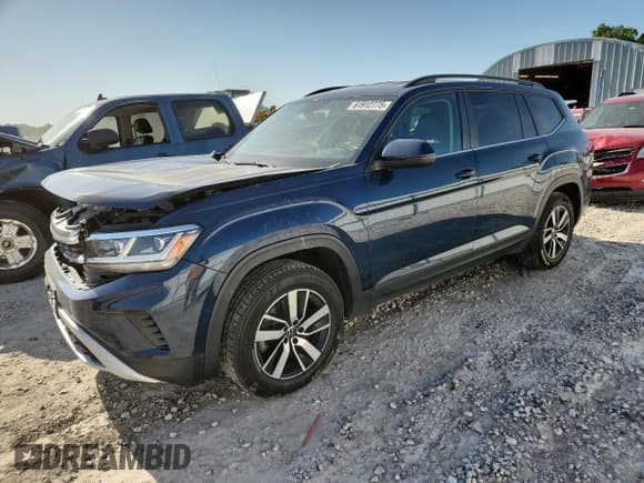 ✅ 2021 Volkswagen Atlas SE • VIN: 1V2LP2CA8MC514299 • Lot: 61912775. Listed on Copart with 94,494 mi. Free auction sales archive from the USA and detailed vehicle history report at DreamBid. Image 1.