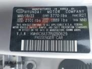 ✅ 2023 Hyundai Venue SEL • VIN: KMHRC8A37PU250629 • Lot: 41283265. Listed on IAAI with 11,113 mi. Free auction sales archive from the USA and detailed vehicle history report at DreamBid. Image 9.