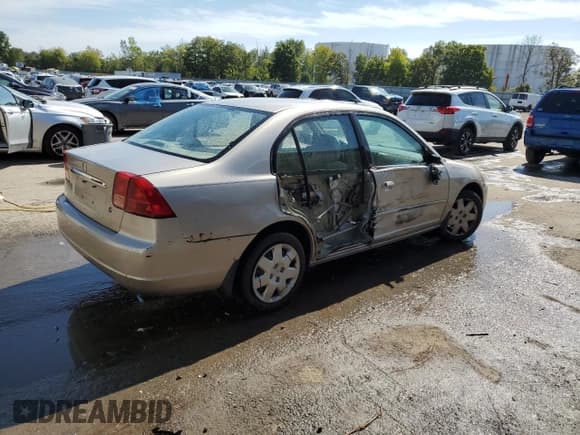 ✅ 2001 Honda Civic EX • VIN: 1HGES26701L044551 • Лот: 80899055. Опубликован ранее на Copart с пробегом 162 226 миль. Бесплатный доступ к архиву аукционных продаж из США и подробный отчёт об истории автомобиля на DreamBid. Изображение 3.