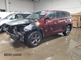 ✅ 2017 Toyota Highlander Limited • VIN: 5TDDZRFHXHS435304 • Lot: 50656475. Wystawiony na Copart z przebiegiem Nie podano. Bezpłatny archiwum sprzedaży aukcyjnych z USA i szczegółowy raport historii pojazdu na DreamBid. Zdjęcie 1.