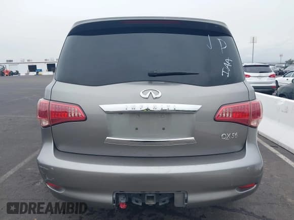 ✅ 2012 Infiniti QX56 7-passenger • VIN: JN8AZ2NE0C9021168 • Lot: 43750966. Listed on IAAI with 163,769 mi. Free auction sales archive from the USA and detailed vehicle history report at DreamBid. Image 16.