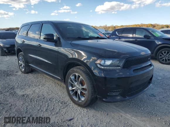 ✅ 2020 Dodge Durango GT Plus • VIN: 1C4RDJDG3LC205193 • Lot: 91578755. Listed on Copart with Not provided. Free auction sales archive from the USA and detailed vehicle history report at DreamBid. Image 4.