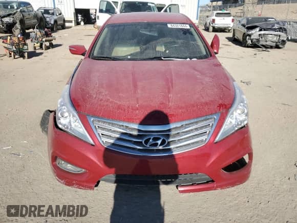 2012 Hyundai Azera z VIN KMHFG4JG2CA184991, wystawiony jako Copart lot #84321844 z przebiegiem Nie podano mil oraz Szkoda całkowita • Salvage title. Historia ofert i sprzedaży dostępna na DreamBid. Obrazek 5.
