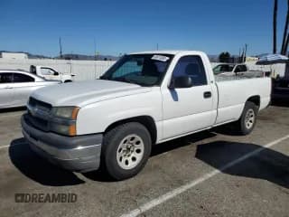 ✅ 2005 Chevrolet Silverado 1500 LS • VIN: 1GCEC14VX5Z350229 • Лот: 46871885. Опубликован ранее на Copart с пробегом 242 107 миль. Бесплатный доступ к архиву аукционных продаж из США и подробный отчёт об истории автомобиля на DreamBid. Изображение 1.