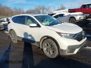 ✅ 2020 Honda CR-V EX-L • VIN: 5J6RW2H81LL047725 • Lot: 43828881. Listed on IAAI with 74,552 mi. Free auction sales archive from the USA and detailed vehicle history report at DreamBid. Image 1.