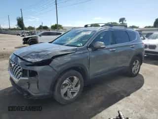 2023 Hyundai Santa Fe SEL with VIN 5NMS24AJ7PH557015, listed as a Copart auction lot 84756695 with 51,215 mi miles and Salvage title. Bid and sale history available at DreamBid. Image 1.