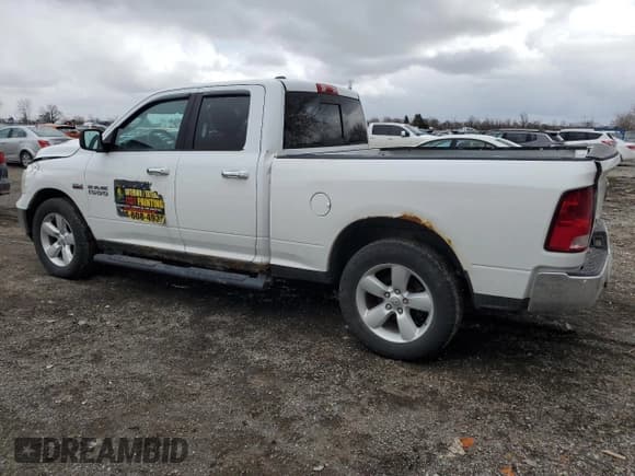 ✅ 2014 Ram 1500 SLT • VIN: 1C6RR7GT4ES103656 • Lot: 46867595. Wystawiony na Copart z przebiegiem 399 392 mil. Bezpłatny archiwum sprzedaży aukcyjnych z USA i szczegółowy raport historii pojazdu na DreamBid. Zdjęcie 2.