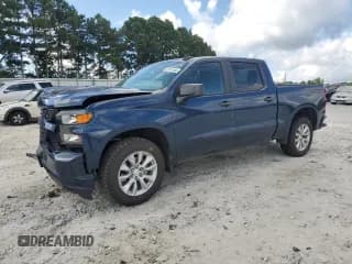 ✅ 2021 Chevrolet Silverado 1500 Custom • VIN: 3GCPWBEH9MG189112 • Lot: 65141465. Wystawiony na Copart z przebiegiem 42 314 mil. Bezpłatny archiwum sprzedaży aukcyjnych z USA i szczegółowy raport historii pojazdu na DreamBid. Zdjęcie 1.
