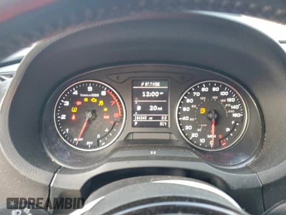 ✅ 2016 Audi A3 Premium • VIN: WAUA7GFF6G1046342 • Lot: 93898495. Listed on Copart with 164,340 mi. Free auction sales archive from the USA and detailed vehicle history report at DreamBid. Image 9.