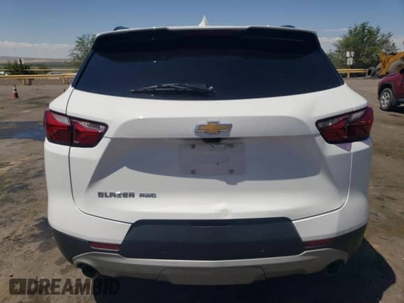 2021 Chevrolet Blazer LT with VIN 3GNKBJRS7MS572976, listed as a Copart auction lot 66332074 with 77,902 mi miles and Salvage title. Bid and sale history available at DreamBid. Image 6.