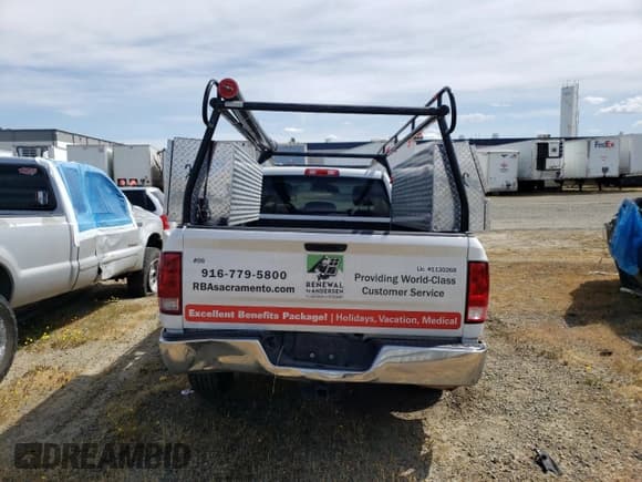 ✅ 2020 Ram 1500 Tradesman • VIN: 3C6JR6DG8LG169016 • Lot: 57226165. Listed on Copart with 148,266 mi. Free auction sales archive from the USA and detailed vehicle history report at DreamBid. Image 6.