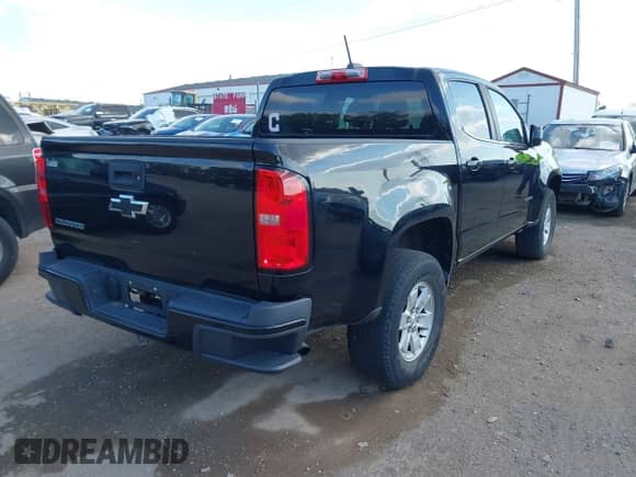 2020 Chevrolet Colorado 2WD Work Truck with VIN 1GCGSBEA1L1238847, listed as a IAAI auction lot 43325181 with 82,920 mi miles and . Bid and sale history available at DreamBid. Image 4.