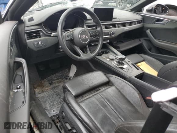 ✅ 2018 Audi A5 Premium Plus • VIN: WAUTNAF51JA108403 • Lot: 69272575. Listed on Copart with Not provided. Free auction sales archive from the USA and detailed vehicle history report at DreamBid. Image 8.