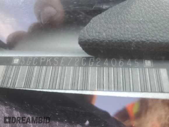 ✅ 2012 Chevrolet Silverado 1500 LT • VIN: 3GCPKSE72CG240645 • Lot: 71464474. Listed on Copart with 176,694 mi. Free auction sales archive from the USA and detailed vehicle history report at DreamBid. Image 12.