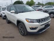 ✅ 2018 Jeep Compass Limited • VIN: 3C4NJDCBXJT100358 • Lot: 42107674. Listed on IAAI with 82,302 mi. Free auction sales archive from the USA and detailed vehicle history report at DreamBid. Image 1.