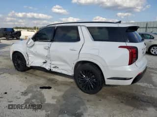✅ 2024 Hyundai Palisade Calligraphy • VIN: KM8R7DGE5RU682189 • Лот: 43831415. Опубликован ранее на Copart с пробегом 26 530 миль. Бесплатный доступ к архиву аукционных продаж из США и подробный отчёт об истории автомобиля на DreamBid. Изображение 2.