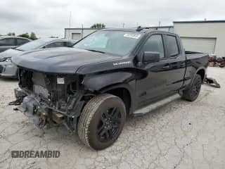 ✅ 2023 Chevrolet Silverado 1500 Custom • VIN: 1GCRABEK7PZ334025 • Лот: 64234845. Опубликован ранее на Copart с пробегом 20 171 миль. Бесплатный доступ к архиву аукционных продаж из США и подробный отчёт об истории автомобиля на DreamBid. Изображение 1.