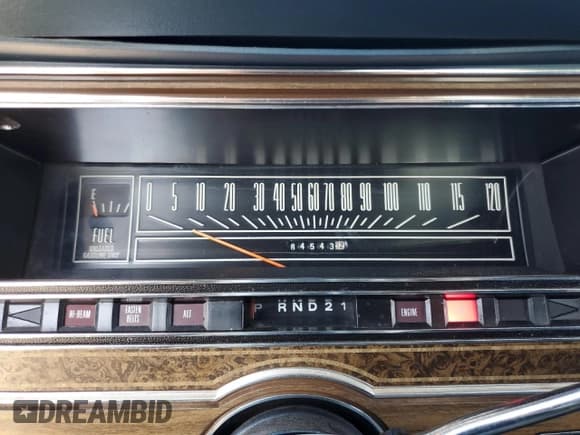 ✅ 1976 Mercury Grand Marquis • VIN: 6Z64S563831 • Лот: 78668804. Опубликован ранее на Copart с пробегом 84 543 миль. Бесплатный доступ к архиву аукционных продаж из США и подробный отчёт об истории автомобиля на DreamBid. Изображение 8.