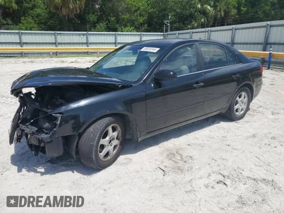 2009 Hyundai Sonata GLS z VIN 5NPET46CX9H555883, wystawiony jako Copart lot #68835344 z przebiegiem 196 440 mil mil oraz Szkoda całkowita • Salvage title. Historia ofert i sprzedaży dostępna na DreamBid. Obrazek 1.