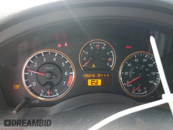 ✅ 2008 Nissan Armada LE • VIN: 5N1BA08D98N608591 • Lot: 48399795. Listed on Copart with 196,246 mi. Free auction sales archive from the USA and detailed vehicle history report at DreamBid. Image 9.