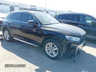 ✅ 2020 Audi Q5 Premium • VIN: WA1ANAFY7L2066850 • Lot: 43399399. Wystawiony na IAAI z przebiegiem 66 335 mil. Bezpłatny archiwum sprzedaży aukcyjnych z USA i szczegółowy raport historii pojazdu na DreamBid. Zdjęcie 1.