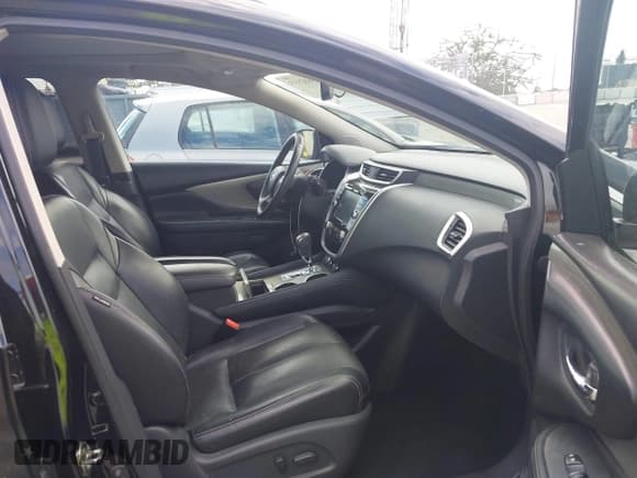 ✅ 2017 Nissan Murano Platinum • VIN: 5N1AZ2MG7HN161632 • Lot: 43682335. Listed on IAAI with 108,588 mi. Free auction sales archive from the USA and detailed vehicle history report at DreamBid. Image 5.