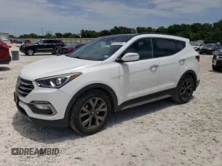 ✅ 2018 Hyundai Santa Fe Ultimate • VIN: 5NMZW4LA1JH084526 • Лот: 55074564. Опубликован ранее на Copart с пробегом 96 531 миль. Бесплатный доступ к архиву аукционных продаж из США и подробный отчёт об истории автомобиля на DreamBid. Изображение 1.