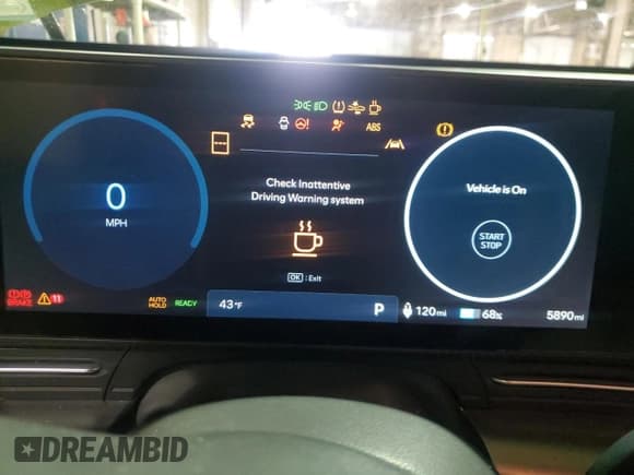 ✅ 2024 Hyundai Kona • VIN: KM8HB3A74RU015113 • Лот: 42948175. Опубликован ранее на Copart с пробегом 5 890 миль. Бесплатный доступ к архиву аукционных продаж из США и подробный отчёт об истории автомобиля на DreamBid. Изображение 9.