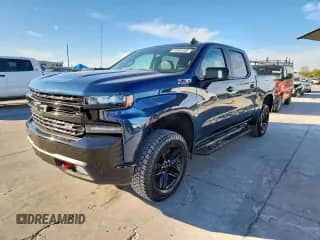 2019 Chevrolet Silverado 1500 LT Trail Boss with VIN 1GCPYFED7KZ292802, listed as a Copart auction lot 91062585 with 57,170 mi miles and Clean title. Bid and sale history available at DreamBid. Image 1.