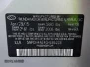 ✅ 2016 Hyundai Elantra SE • VIN: 5NPDH4AE4GH686228 • Lot: 82762505. Listed on Copart with 66,963 mi. Free auction sales archive from the USA and detailed vehicle history report at DreamBid. Image 12.