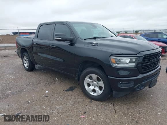 ✅ 2020 Ram 1500 Big Horn • VIN: 1C6RRFFG7LN273861 • Lot: 42184889. Listed on IAAI with 75,679 mi. Free auction sales archive from the USA and detailed vehicle history report at DreamBid. Image 1.