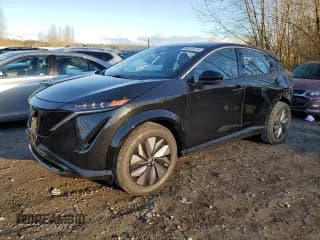 ✅ 2023 Nissan ARIYA Engage • VIN: JN1AF0BA7PM411460 • Лот: 44339474. Опубликован ранее на Copart с пробегом 1 296 миль. Бесплатный доступ к архиву аукционных продаж из США и подробный отчёт об истории автомобиля на DreamBid. Изображение 1.