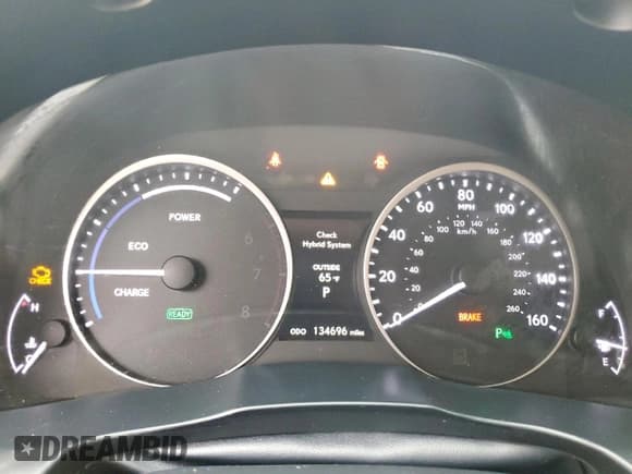 ✅ 2013 Lexus ES 300h • VIN: JTHBW1GG8D2034339 • Lot: 50163225. Listed on Copart with 134,696 mi. Free auction sales archive from the USA and detailed vehicle history report at DreamBid. Image 9.