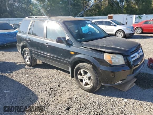 ✅ 2007 Honda Pilot EX-L • VIN: 5FNYF285X7B019597 • Лот: 93108035. Опубликован ранее на Copart с пробегом 261 924 миль. Бесплатный доступ к архиву аукционных продаж из США и подробный отчёт об истории автомобиля на DreamBid. Изображение 4.