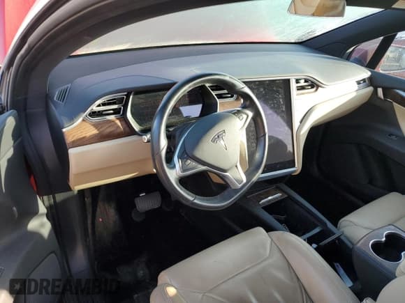 ✅ 2016 Tesla Model X 70D • VIN: 5YJXCAE2XGF030219 • Lot: 69866832. Listed on Copart with Not provided. Free auction sales archive from the USA and detailed vehicle history report at DreamBid. Image 8.
