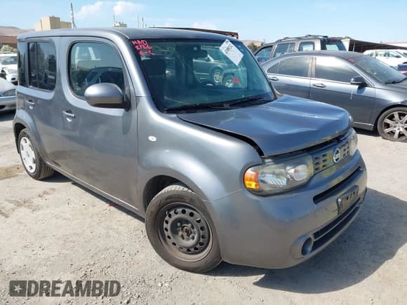 ✅ 2014 Nissan Cube S • VIN: JN8AZ2KR9ET350349 • Lot: 43089242. Listed on IAAI with 168,788 mi. Free auction sales archive from the USA and detailed vehicle history report at DreamBid. Image 1.