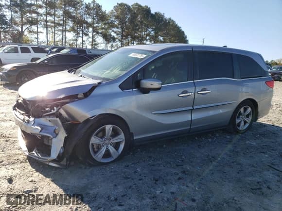 ✅ 2019 Honda Odyssey EX-L • VIN: 5FNRL6H71KB097104 • Лот: 90592755. Опубликован ранее на Copart с пробегом 105 788 миль. Бесплатный доступ к архиву аукционных продаж из США и подробный отчёт об истории автомобиля на DreamBid. Изображение 1.