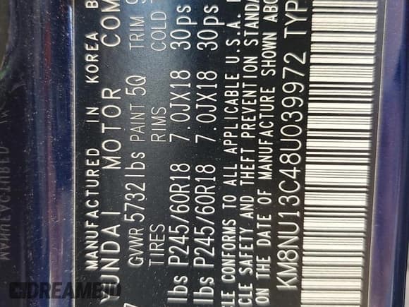 ✅ 2008 Hyundai Veracruz GLS • VIN: KM8NU13C48U039972 • Lot: 86813125. Listed on Copart with 163,472 mi. Free auction sales archive from the USA and detailed vehicle history report at DreamBid. Image 14.